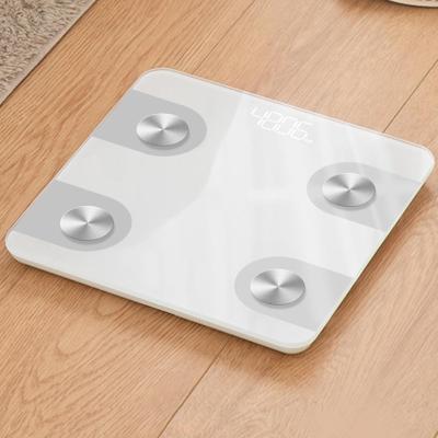 China Desktop 180kg 400lb 0.1kg digital smart bluetooth scale body fat analyzer for sale