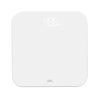 China Factory business 180kg body weight digital smart bathroom scale unique bluetooth tempered glass high precision for sale