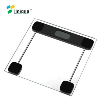 China Professional cheap transparent bluetooth digital body weight scale scale 150kg tempered glass+ABS plastic portable for sale