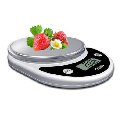 China High Quality ABS Ozeri Amazon Electronic Bestselling 5kg/11lbs Digital Food Weight Kitchen Scale for sale