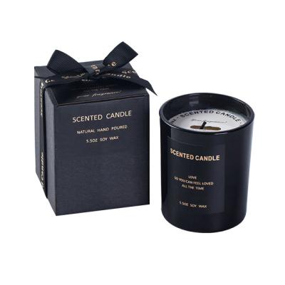 China Large Recycled Unique Materials Christmas Decoration Packaging Candle Set Gift Box for sale