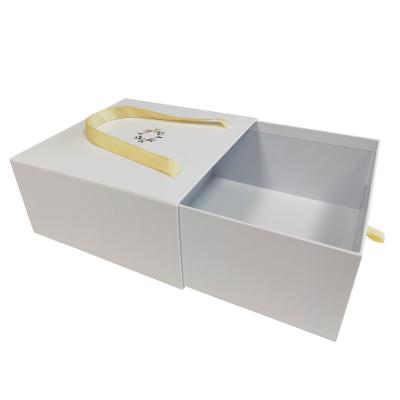 China Recyclable Custom Logo Jewelry Drawer Paper Packaging Gift Box for sale