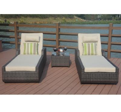 China Modern Sun Patio Sofa Bed Weather-Resistant Rattan Sofa With Canopy for sale