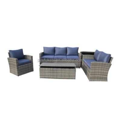 China Modern Suitable For Multiple Scenarios Rattan Garden Yard Around Sofa Set for sale