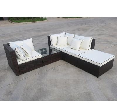 China Modern Waterproof Garden Sofa Simple Sofa Designs Conversation Sofa Set for sale