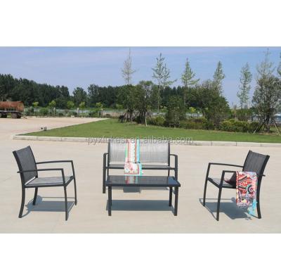 China Modern Design Special Widely Used Teslin Rattan Furniture Outdoor Garden Four Sets for sale