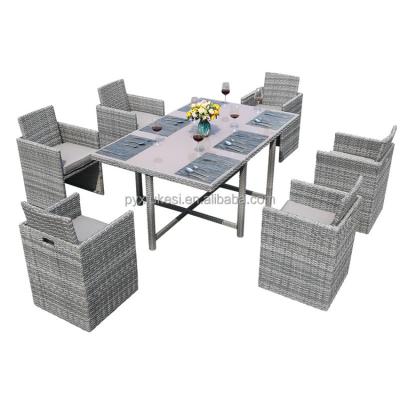 China Good Quality Modern Wholesale Customized Restaurant Folding Back Table And Chairs for sale