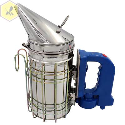 China Bee Farm Beekeeping Tools Electric Bee Smoker Stainless Steel Beekeeper Tool Apiculture Beekeeping Equipment for sale