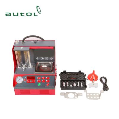 China New Version CNC200 Injector Cleaner and Tester Injector Cleaner and Tester for Gasoline Fuel Injector Cleaner Motorcycle 110V/220V 2 Cylinders for sale