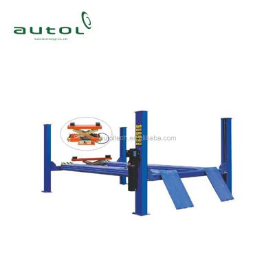 China It support all cars 440D alignment four post lift, automatic car lift, used four post car parking lifter for sale