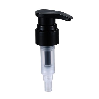 China Non Spill Gold 28mm 32mm Cosmetic Plastic Gold Foam Soap Pump Bottle Black Lotion Dispenser Bottle Pump for sale