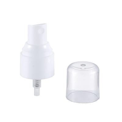 China Non Spill Full Cap Fine Mist Spray Pump 20/410 24/410 Plastic Perfume Spray Pump for sale