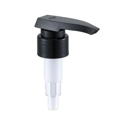 China Black Non Spill 38400 Cosmetic Shampoo Gel Dispenser Pump 28410 Lotion Soap Bottle Pump Dispenser for sale