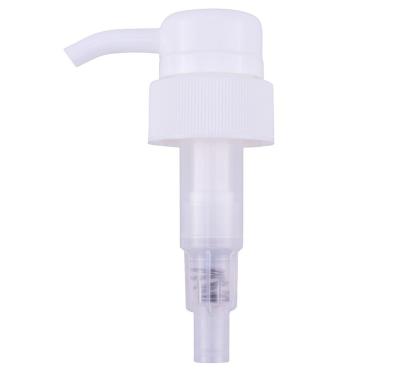 China Non Spill Plastic Cosmetic Pump Dispenser 28mm 33mm 38mm Gold Lotion Foam Soap Dispenser Bottle Pump for sale