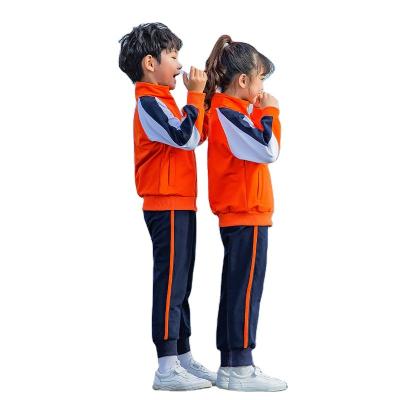 China Custom College Style Sports Suit Spring Fall 4 Pieces Set School Uniforms for sale