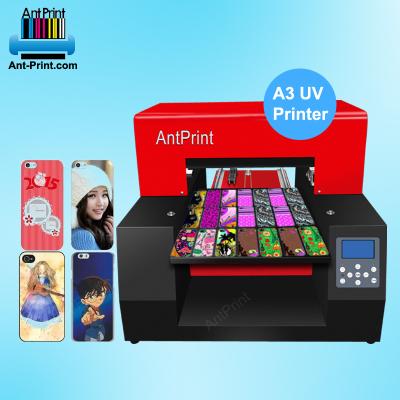 China Building Material Stores New Model A3UV LED Printing Machines AntPrint Manufacturer Flatbed Wood Printer For Sale for sale