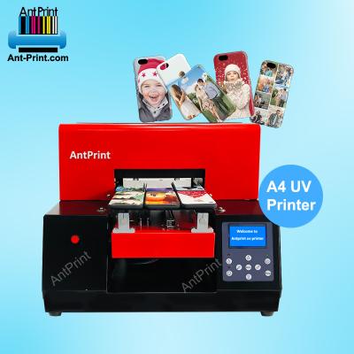 China 2022 new hotels full automatic mobile phone a4 small case uv flatbed printer all materials dtf uv printer with a4 size for sale