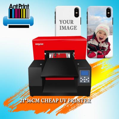 China Small A4 Size A4 Card Printing Machine Plastic Acrylic UV Printer Hotels Mobile Phone Case A4 UV Printer for sale