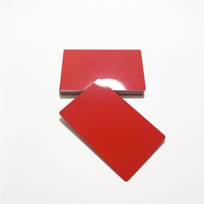 China Europe 0.45Mm Thick Blank Business Vulkit Glitter Business Anodized Aluminum Anodized Aluminum Card for sale