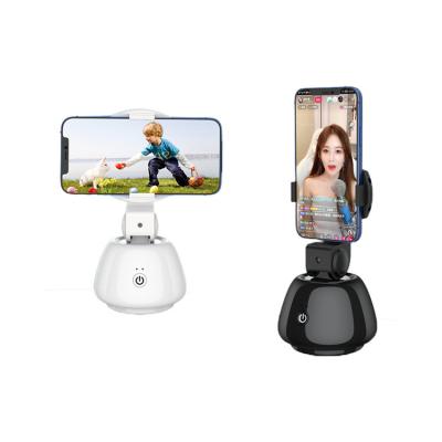 China Auto Cell Phone Face Tracking Phone Holder 360 Rotation Face Phone Tracking Smart Shooting Camera Mount for Shooting Vlog Live Streaming for sale