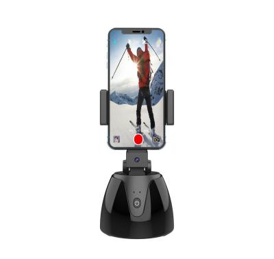 China All-in-one Portable Selfie Stability 360 Shooting Stability AI Rotation Universal Robot Personal Camera Holder Smart Stick 360 Rotates Auto Face Phone Holder for sale