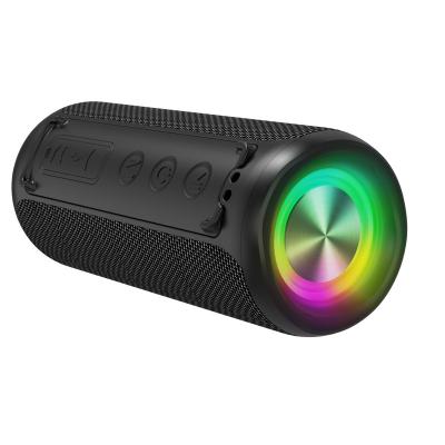 China China OEM TWS Bluetooth Wireless Waterproof Wireless Speaker with RGB Light for sale