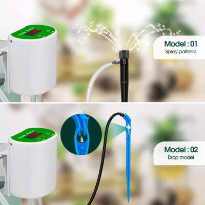 China ABS POM Acrylic Silicone Garden Auxiliary Warm DIY Adjusting Time Automatic Garden Irrigation Watering Controller for sale