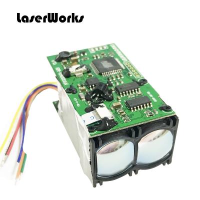 China UAV Applications Fast and Accurate Distance Measurement 1500M TTL OEM Laser Ranging Range Finder Module 59*30*34mm for sale