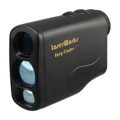 China LaserWorks LW600 Pro Golf Rangefinder 6X Magnification, Goniometer, Locked Flagpole, Anti Fog 106x35x73mm for sale