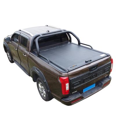 China Sturdy And Durable Car Accessories Manual Retractable Tonneau Tonneau Cover For Toyota Hilux for sale