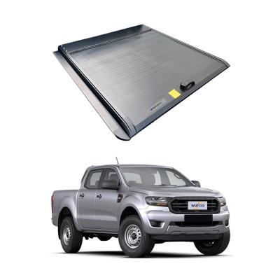 China Wholesale High Quality Sturdy And Durable Tonneau Cover Bed Cover Roll Sliding Cover For Pick Trucks For Ford Ranger Double Cab 1.48m Bed for sale