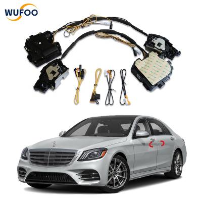 China wufoo luxury high quality smart electric auto door car suction soft end door for benz S class for sale