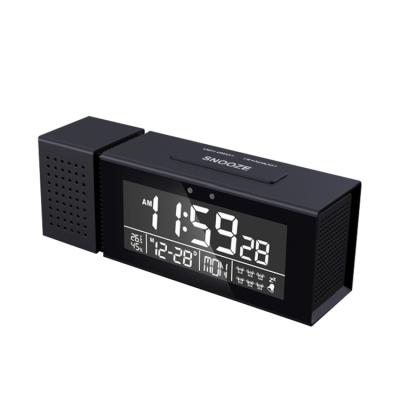 China Antique Hot Black Smart Night Light Digital Alarm Clock New Products China New Products Style Alarm Clock Table for sale