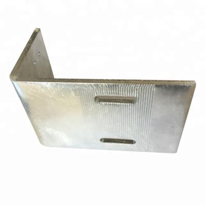 China L-Shape Curtain Wall Bracket With Hot Galvanization And Tooth Used On Building Curtain Wall for sale