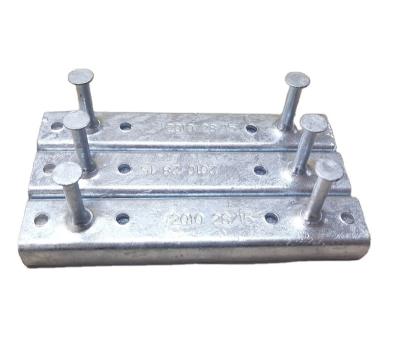 China Support System Galvanized Steel Slotted Unistrute Cast Iron in Channel 28/15 Hot Surface Finish for sale