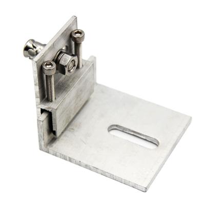 China Modern Stone Fixing System Aluminum H Bracket Marble Bracket for sale