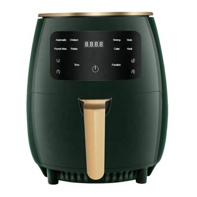 China Hotel Wholesale Hot Sale High Quality Portable Mini Smart 4.5L No Oil Black Air Fryer for sale