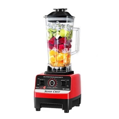 China Ice Crushing Industrial Juicer 3000W Peak 2L Blender Heavy Duty Commercial Blender Machine for sale