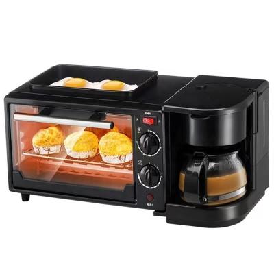 China Hot sale factory car sale 3 in 1 household 3 in 1 cake bread sandwich coffee breakfast maker for sale