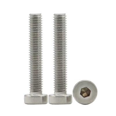 China Cylindrical parafuso hexagonal M5*28 cup machine tooth cheese 304 stainless steel strength fasteners tornillo thin head screw for sale