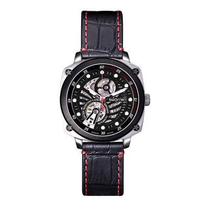 China Full Sport 6005G Luxury Automatic Steel Waterproof Multiple Wristwatches Men's Time Zone Mechanical Watches for sale