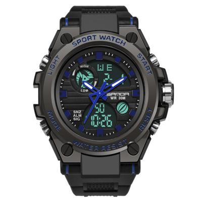 China Brand New Mens Casual Sports Wrist Watch Water Resistant Fashion Military Watches Shock Men Luury Quartz Analog Led Digital for sale