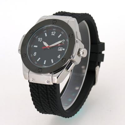 China China Day/Date Watch Factory Silicone Watch Strap Sport Watch For Boy Or Girl for sale