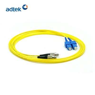 China FTTX 2 LC Duplex Fiber Optic Patch Cable Single Mode Duplex Customized Price for sale