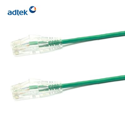 China Telecom Factory Price Cat5e Cat6 Cat6a Copper Patch Cable for sale