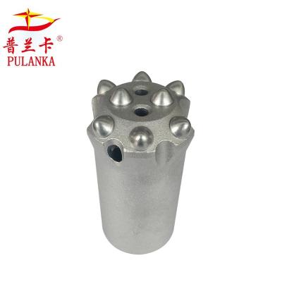 China Rock Drill 36mm 8 Knobs 7 Degree Mining Tapered Rock Drill Bit for sale