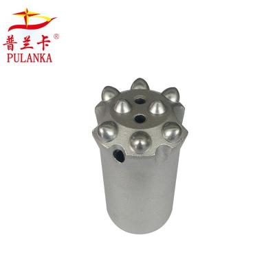 China Rock Drill Bit 38mm 8 Buttons 7 Degree Rock Drill Tapered Button Bits for sale