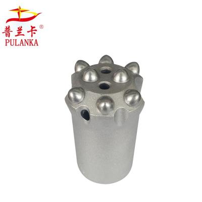 China Rock Drill 40mm 8 Knobs 7 Degree Mining Tapered Rock Drill Bit for sale