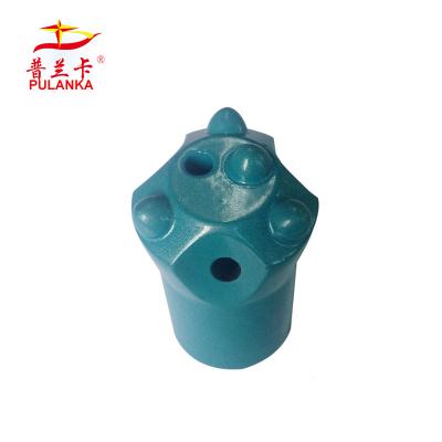 China 30mm 4 Knob 7 Degree Rock Drill Bit Extracting Taper Button Bit Tool for sale