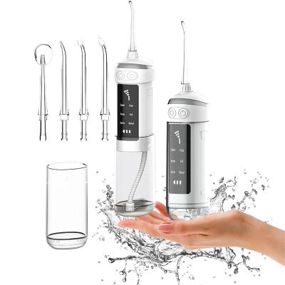 China Outdoor Professional Radio Tooth Cleaner Waterflosser Electric Water Irrigator Dental Flosser for sale